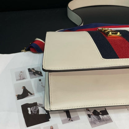 Gucci Sylvie Shoulder Bag Leather