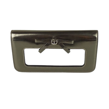 Gucci Metallic Gold Mirror Clutch