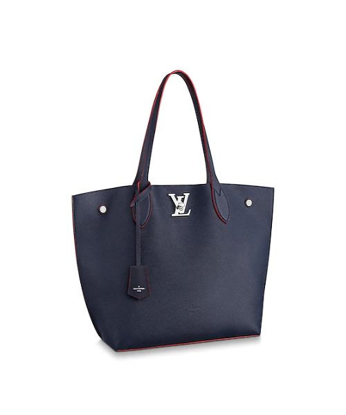 Louis Vuitton Lockme Go Blue/Red