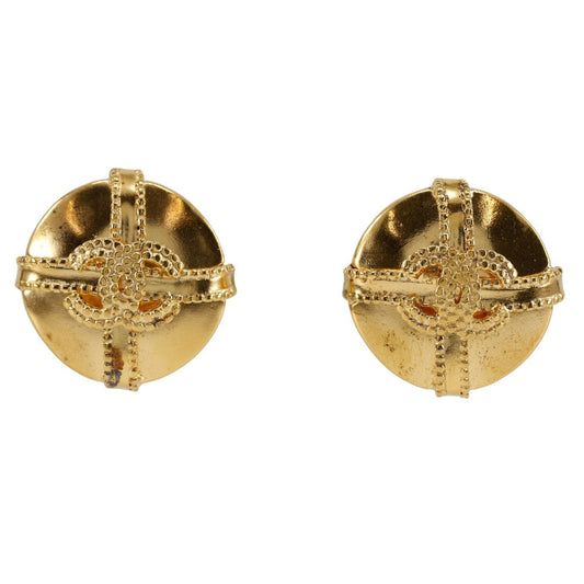 Chanel CHANEL COCOMARK Earring   G  French made 1997 97A  20.2g COCO Mark