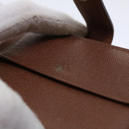 LOUIS VUITTON Monogram Compact Zip Wallet M61667 LV Auth 52462