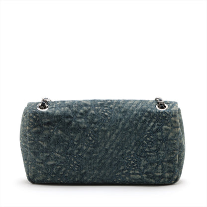 Chanel Flap Blue Elegant Shoulder Bag 2