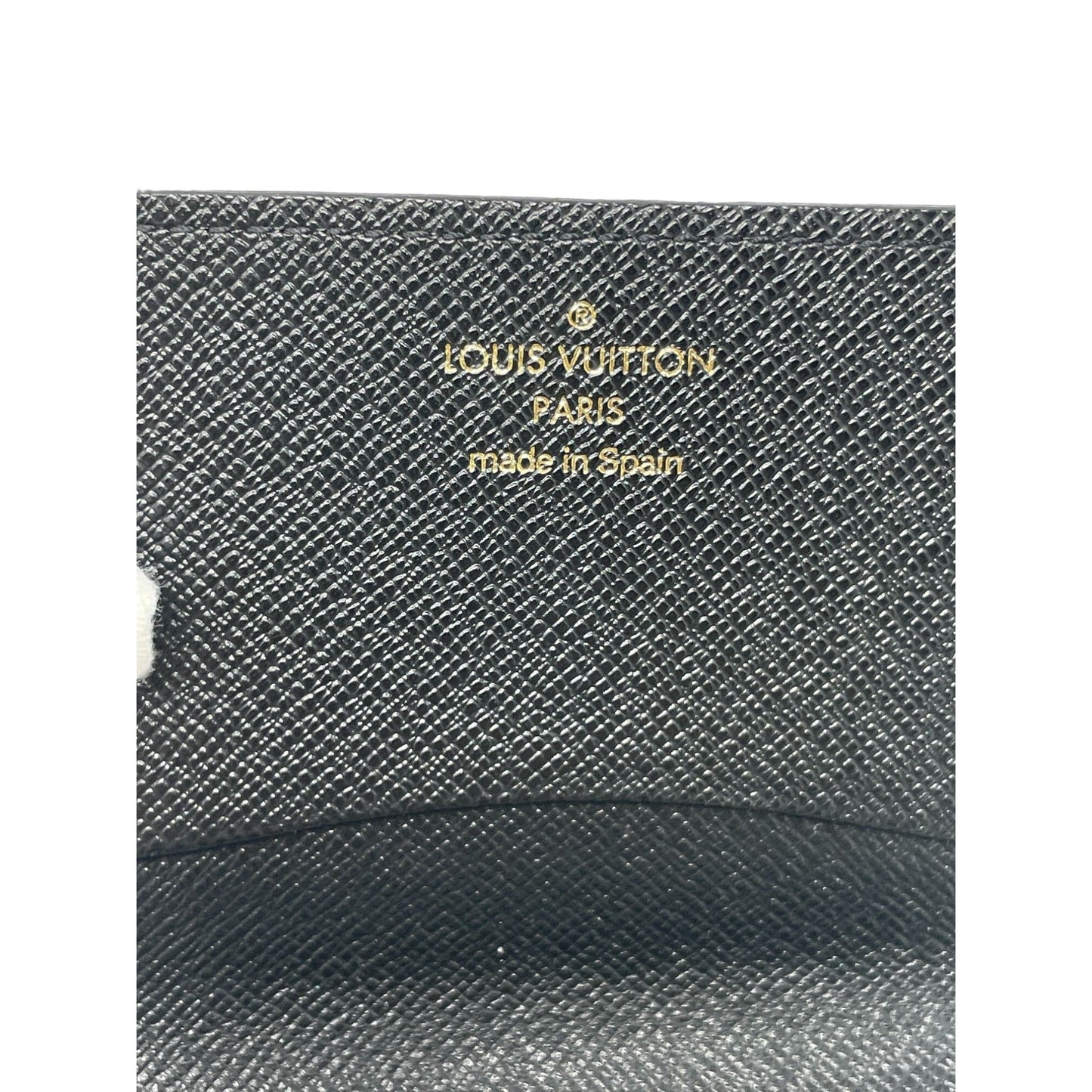 LOUIS VUITTON Louis Vuitton Epi Leather Card Case - Black