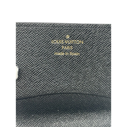 LOUIS VUITTON Louis Vuitton Epi Leather Card Case - Black