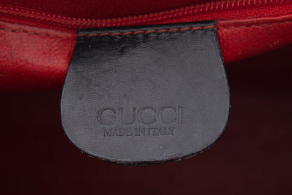 Gucci Midnight Lady Lock Leather Handbag