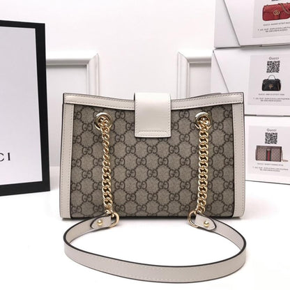 Gucci Padlock small GG shoulder bag