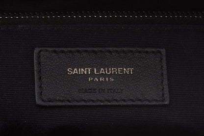 YSL Black Leather Nicki Handbag