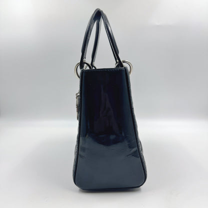Christian Dior LadyDior Medium Patent leather Bag TWS