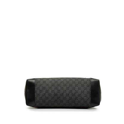 Black Gucci GG Canvas Tote Bag