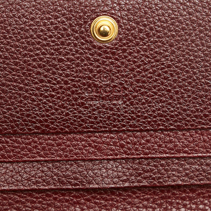 Gucci Zumi Leather Wallet Small Wallets