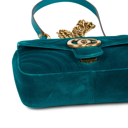 Gucci GG Marmont Velvet Mini Handbag