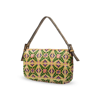 Fendi Glitter Baguette Bag