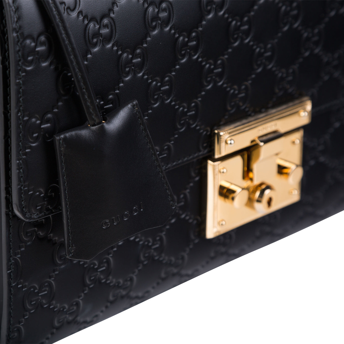 Gucci Signature Padlock Bag