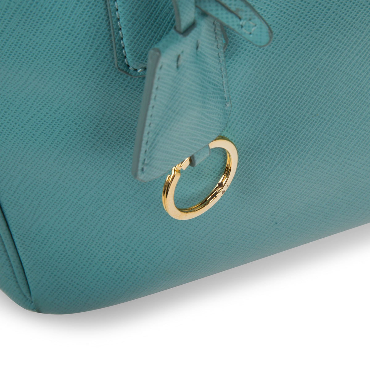 Prada Turquoise Saffiano Small