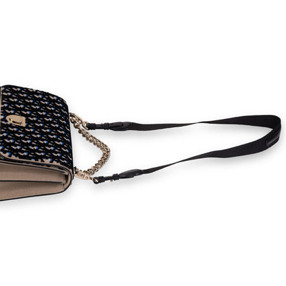 Diorama Velvet Satchel Bag