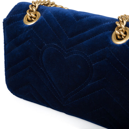 Gucci GG Marmont Velvet Mini Handbag