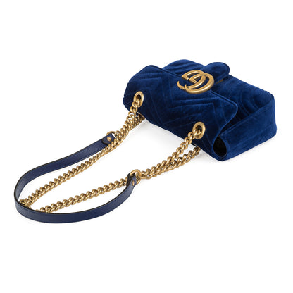 Gucci GG Marmont Velvet Mini Handbag