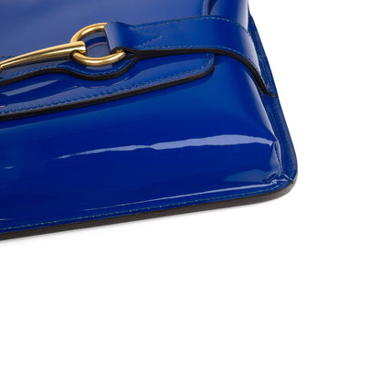 Gucci Patent Horsebit Clutch