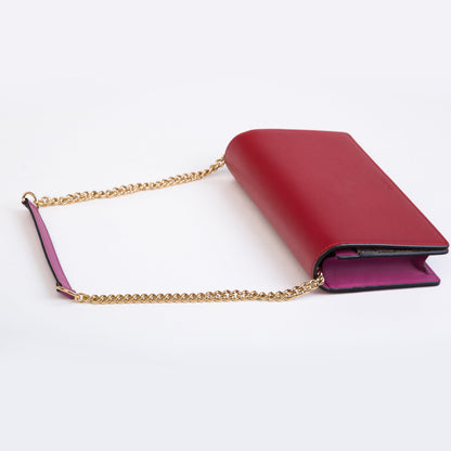 Gucci Bi-colour GG Supreme Wallet on Chain