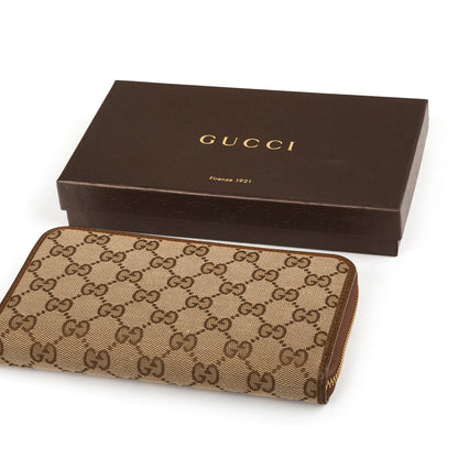 Gucci Monogram Canvas Wallet