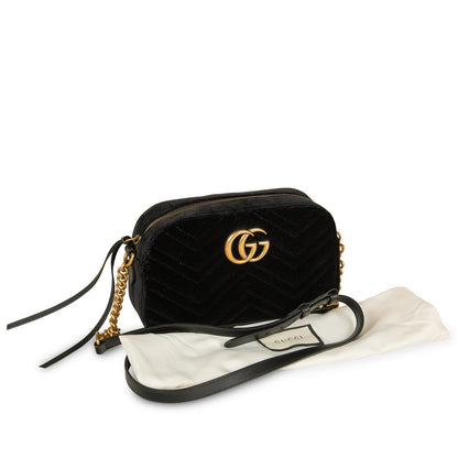 Gucci Velvet Camera Crossbody