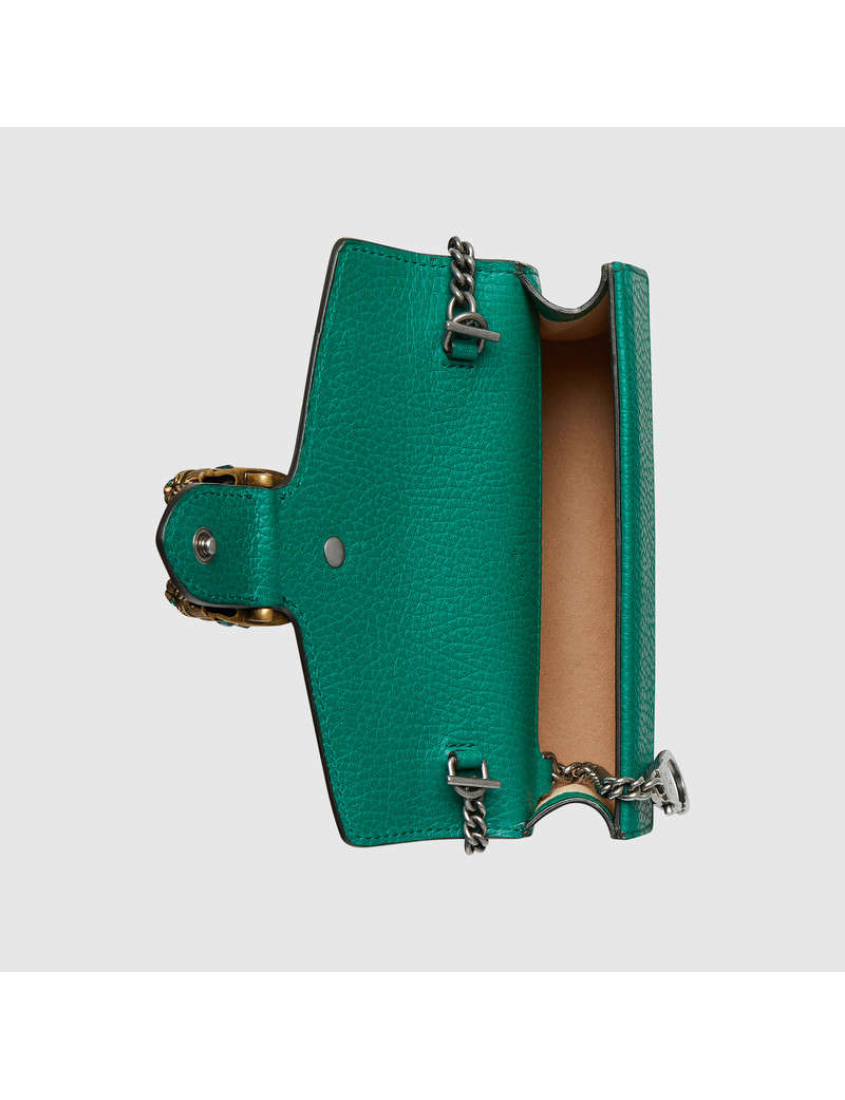 Gucci Dionysus Collection Leather Super Mini Handbag