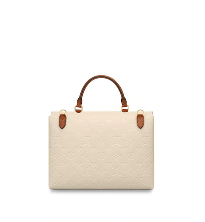 Louis Vuitton Marignan Messenger Bag Monogram Creme Caramel