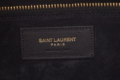 YSL Cabas Rive Gauche Leather Handbag