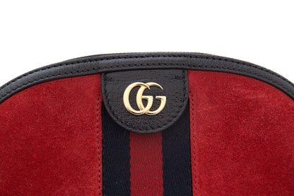 Gucci Red Ophidia Shoulder Bag