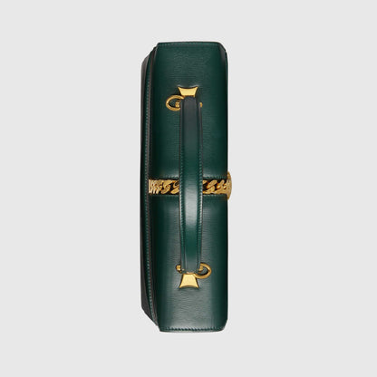 Gucci Sylvie 1969 Small Top Handle Bag Green