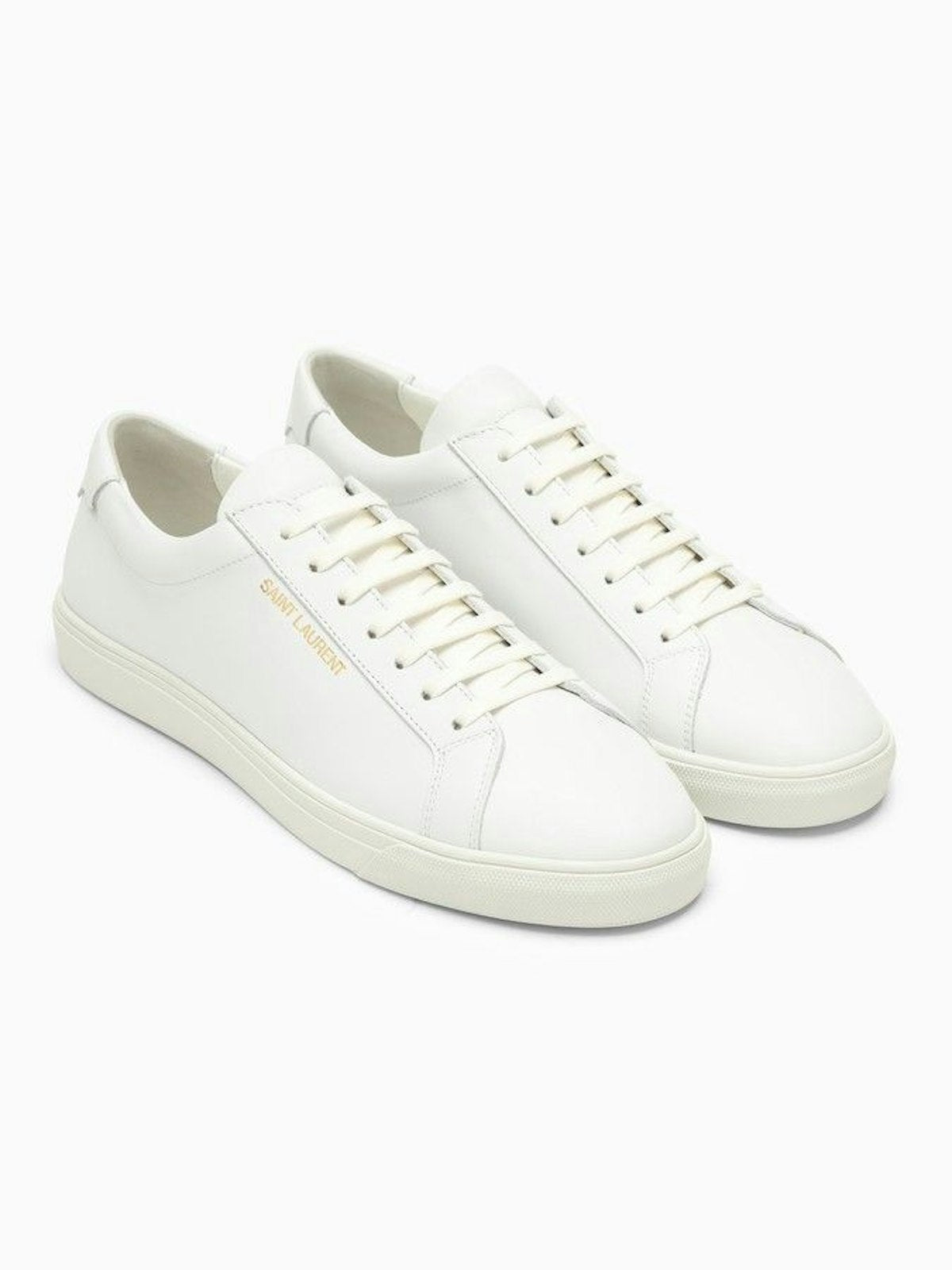 ANDY WHITE LEATHER TRAINER