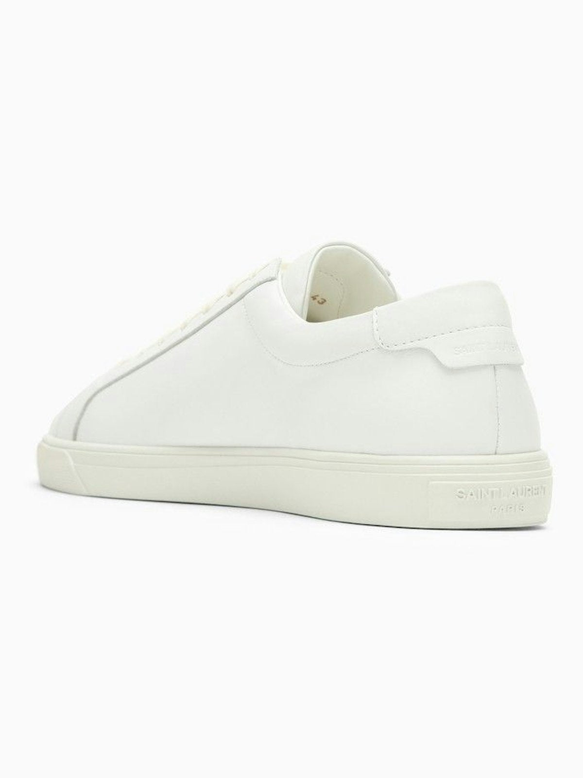 ANDY WHITE LEATHER TRAINER