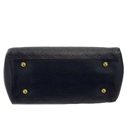 LOUIS VUITTON - Montaigne GM Dark Navy Monogram - Top Handle W/ Shoulder Strap