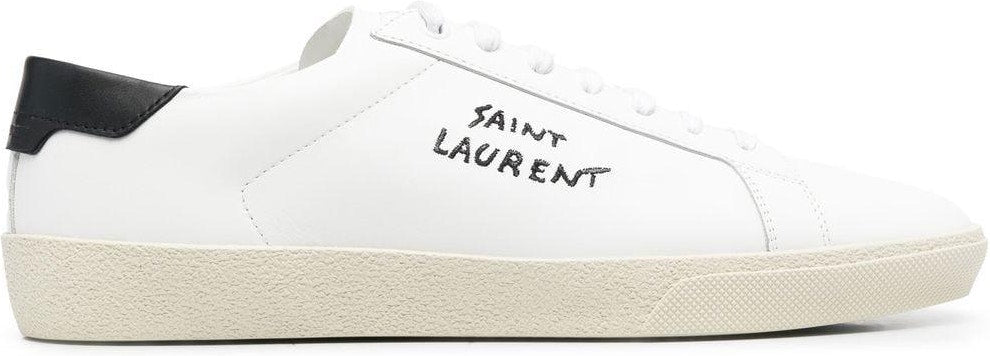 LOGO EMBROIDERED LOW TOP SNEAKERS