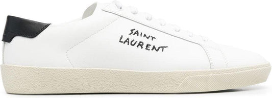 LOGO EMBROIDERED LOW TOP SNEAKERS