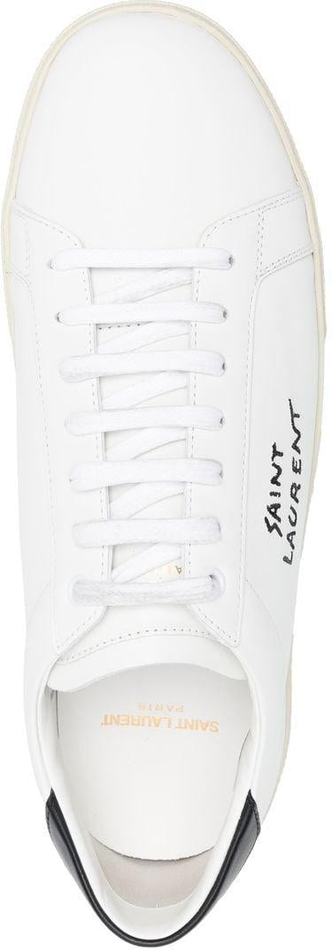 LOGO EMBROIDERED LOW TOP SNEAKERS
