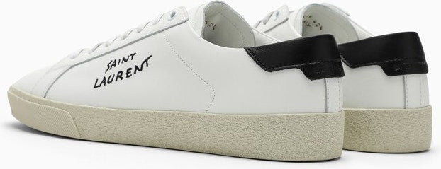 LOGO EMBROIDERED LOW TOP SNEAKERS