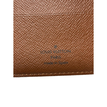 LOUIS VUITTON Louis Vuitton Monogram Men's Bifold Wallet - Brown