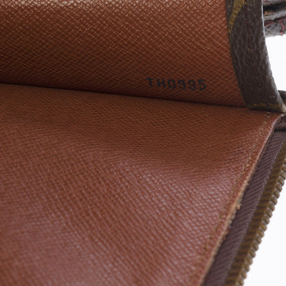LOUIS VUITTON document holder in brown monogram canvas