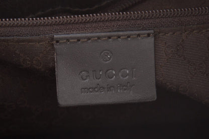 Gucci Tan Web Canvas Shoulder Handbag