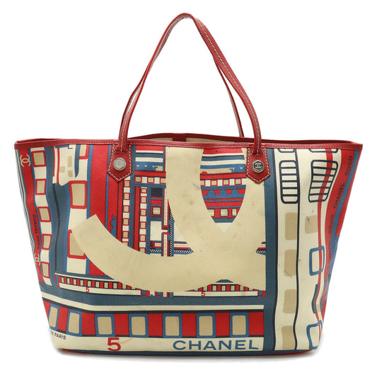 CHANEL Central Station Tote Bag Multicolor