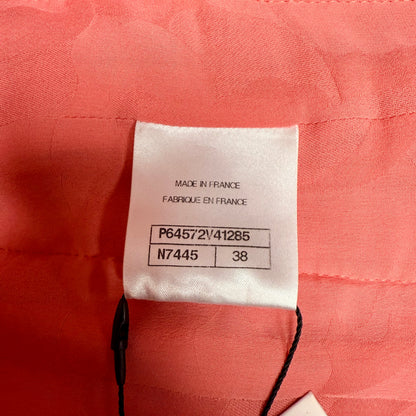Chanel Pink Tweed Jacket 20 FW