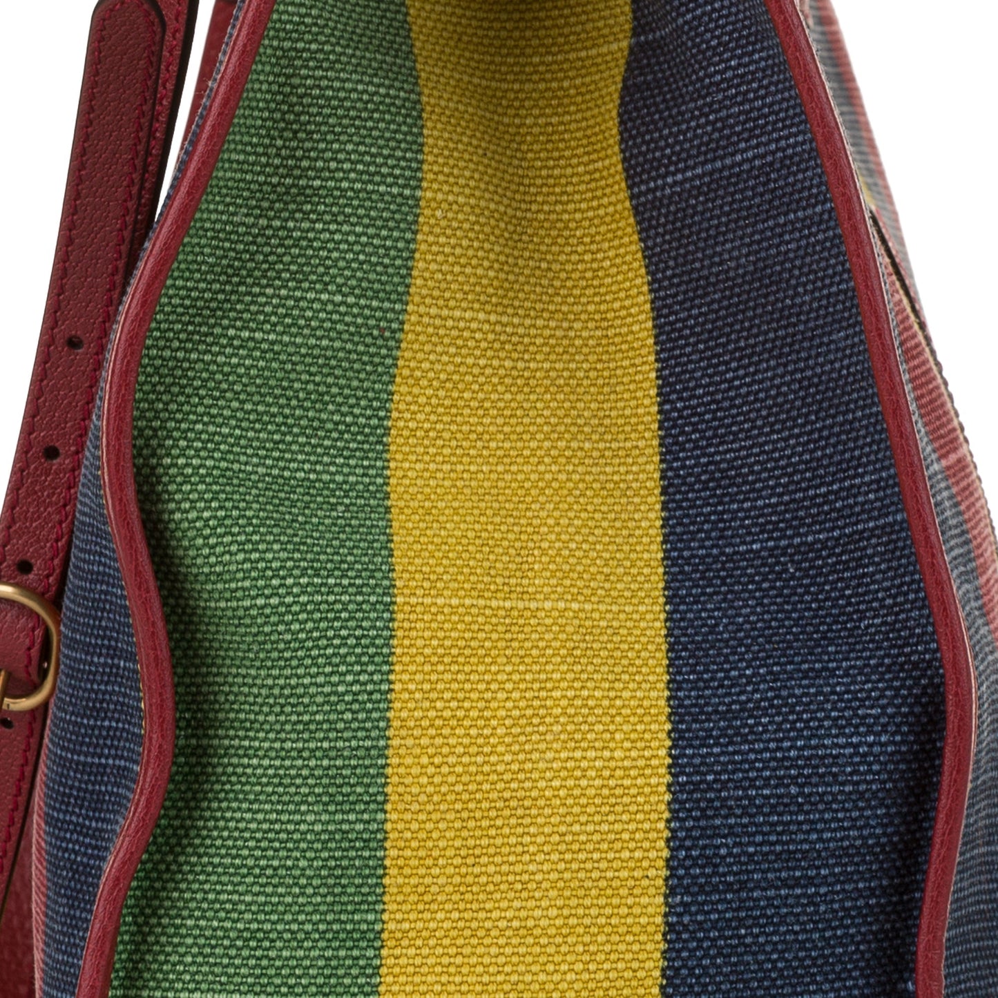 Gucci Baiadera Shopper Stripe Canvas