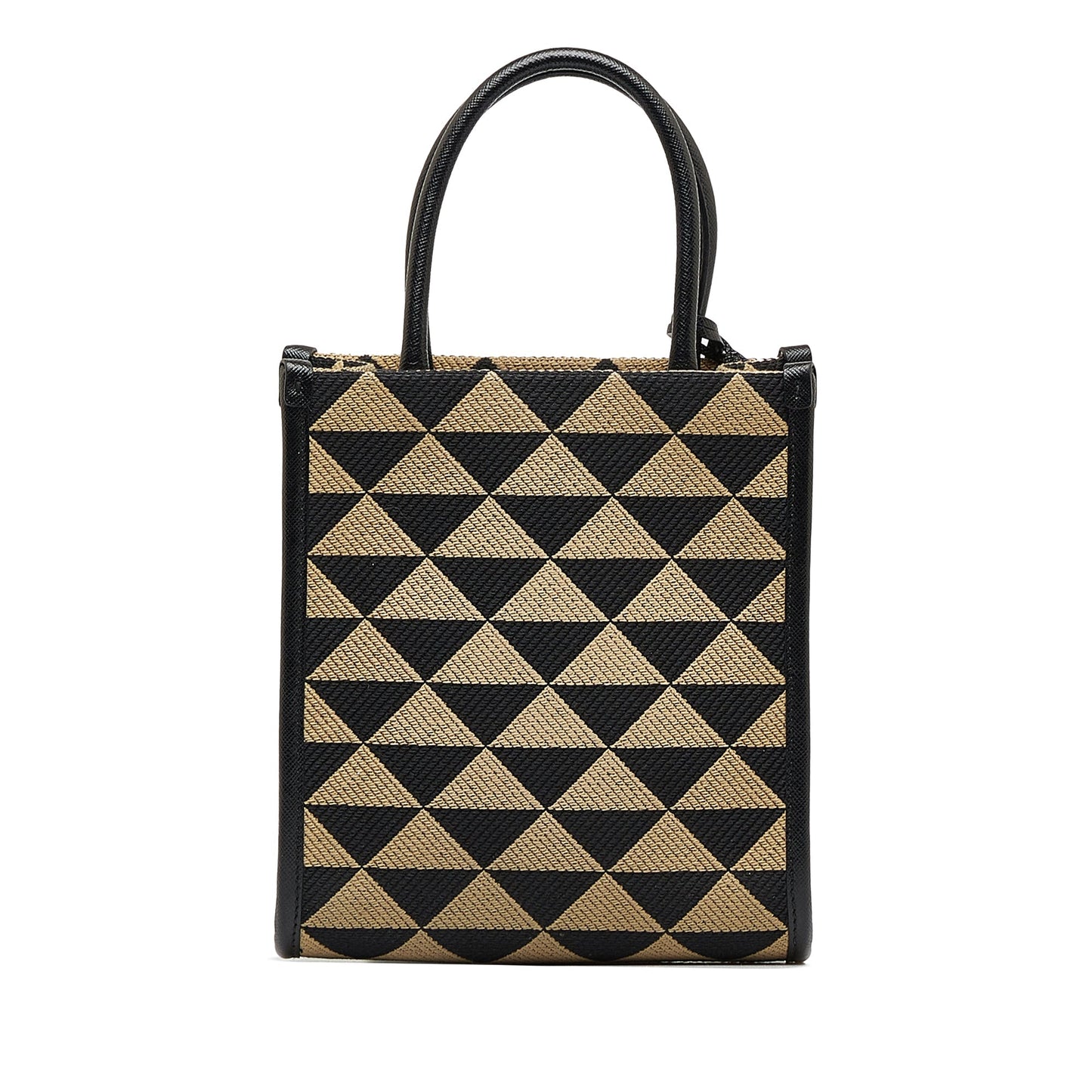 Prada Mini Symbols Triangolo Satchel