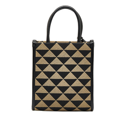 Prada Mini Symbols Triangolo Satchel