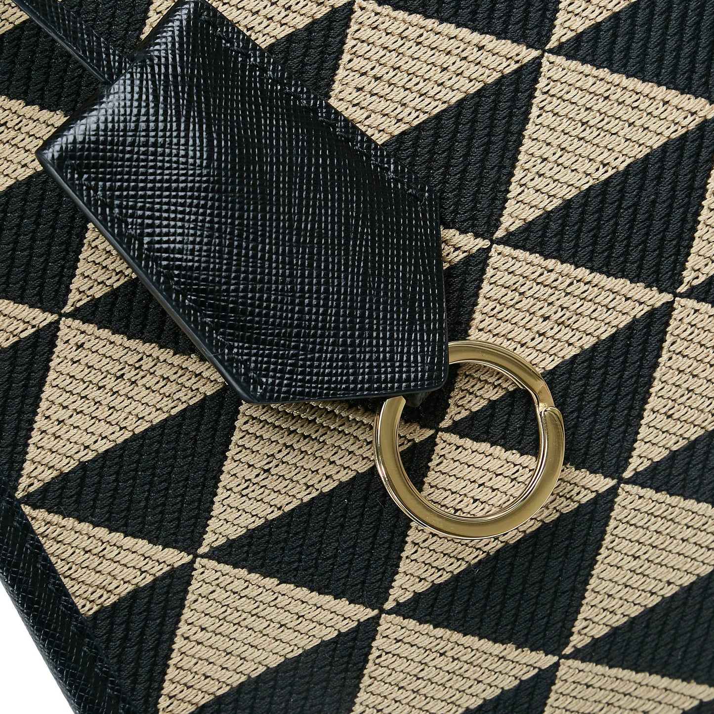 Prada Mini Symbols Triangolo Satchel