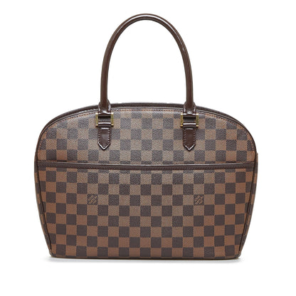 LOUIS VUITTON Damier Ebene Sarria Horizontal Handbag