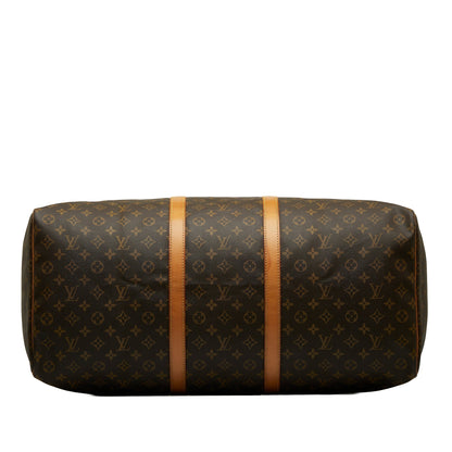 LOUIS VUITTON Monogram Keepall 60 Travel Bag