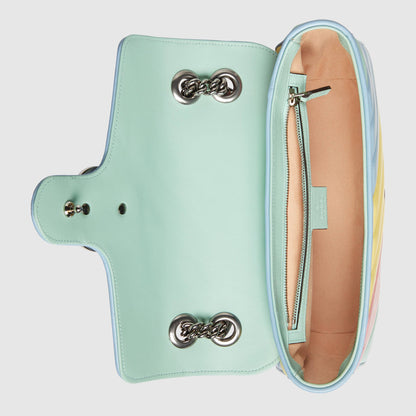 Gucci GG Marmont Small Shoulder Bag Multicolored Pastel