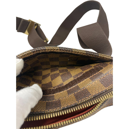 LOUIS VUITTON Louis Vuitton Damier Ebene Geronimos - Brown